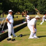 Club finals weekend 2019. Players in action on two rinks.