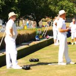 Club finals weekend 2019. Players in action on two rinks.