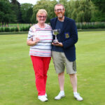 Captain Vs President - post-match tea on the green