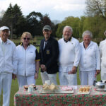 The Mayor's Match 2021, Strawberry Hill players with tea on the green