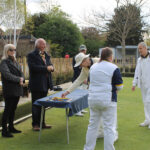 The Mayor's Match 2021, socially distanced medal ceremony